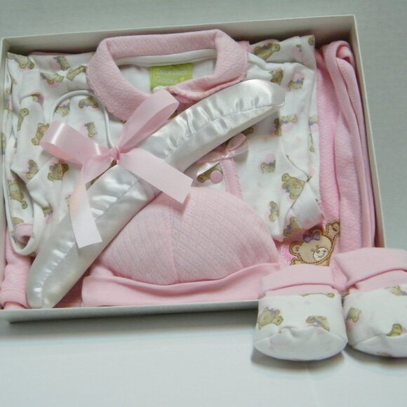 Ensemble cadeau pijama et couverture pour nouveau-né 0-3 mois - Picture 6 of 8